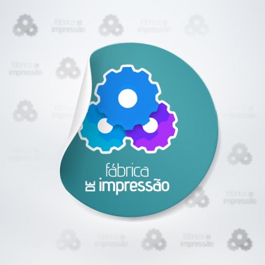 Adesivo Com Corte - 10x10cm  (Mínimo 100)  -  RETIRAR NO CAIXA Adesivo Com Corte - 10x10cm  (Mínimo 100)  -  RETIRAR NO CAIXA