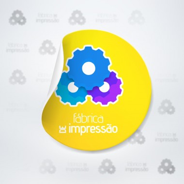Adesivo Com Corte - 6x6cm (Mínimo 100)  RETIRAR NO CAIXA Adesivo Com Corte - 6x6cm (Mínimo 100)  RETIRAR NO CAIXA